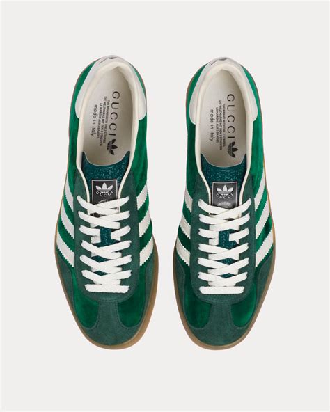 adidas gucci gazelle green|adidas gucci stockx.